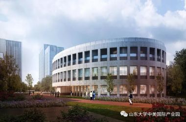 C位出道！山東大學中美國際產(chǎn)業(yè)園規(guī)劃圖流出，美得令人窒息！