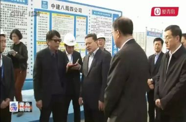圖片新聞：青島市委副書記、市長孟凡利來山東大學國際產業園調研